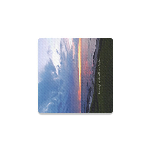 Sunset RainStorm Square Coaster