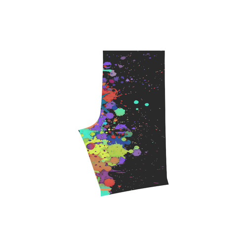 CRAZY multicolored SPLASHES / SPLATTER / SPRINKLE Men's Swim Trunk (Model L21)