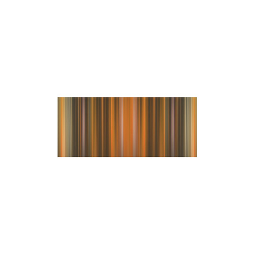 Orange Black Green Vertical Stripes Sleeveless Splicing Shift Dress(Model D17)