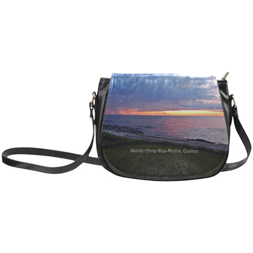 Sunset RainStorm Classic Saddle Bag/Large (Model 1648)