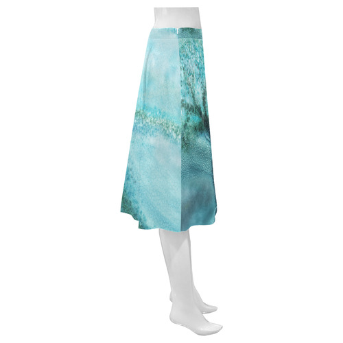 844 Mnemosyne Women's Crepe Skirt (Model D16)