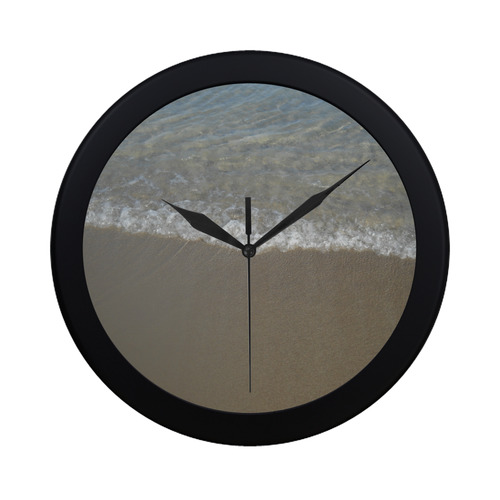 Beach Circular Plastic Wall clock