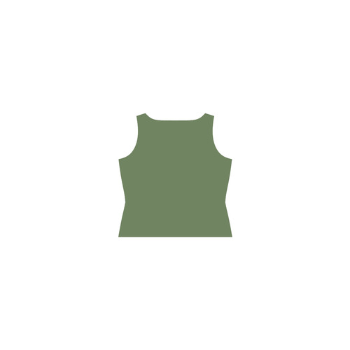Kale Sleeveless Splicing Shift Dress(Model D17)