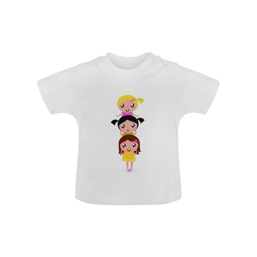 Cute designers T-Shirt with girls / New edition in our Atelier 2016 Baby Classic T-Shirt (Model T30)
