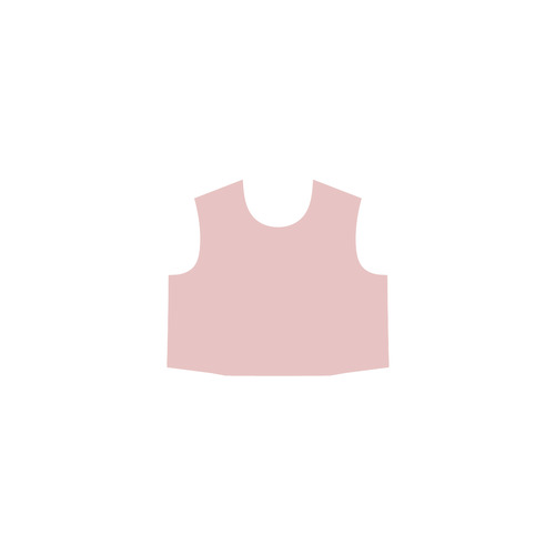 Rose Quartz Eos Women's Sleeveless Dress (Model D01)