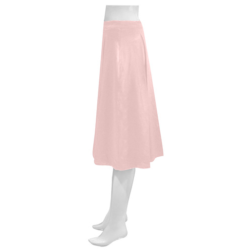 Rose Quartz Mnemosyne Women's Crepe Skirt (Model D16)