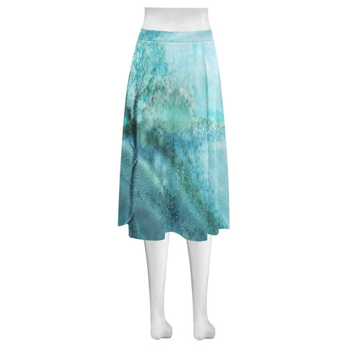 844 Mnemosyne Women's Crepe Skirt (Model D16)