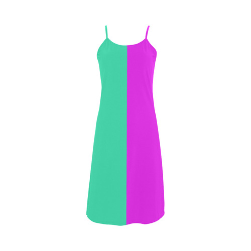 light green slip dress
