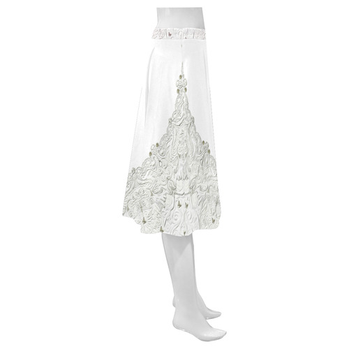 1227 Mnemosyne Women's Crepe Skirt (Model D16)