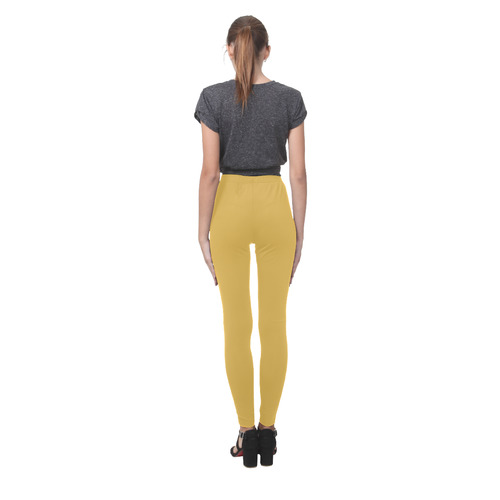 Spicy Mustard Cassandra Women's Leggings (Model L01)