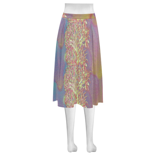 327 Mnemosyne Women's Crepe Skirt (Model D16)