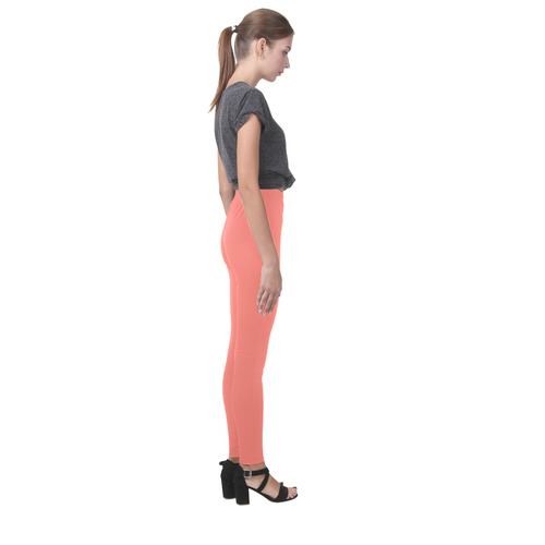 Peach Echo Cassandra Women's Leggings (Model L01)