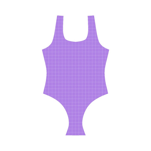 squares 10 Vest One Piece Swimsuit (Model S04)