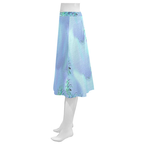 325 Mnemosyne Women's Crepe Skirt (Model D16)