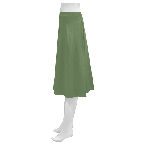 Kale Mnemosyne Women's Crepe Skirt (Model D16)