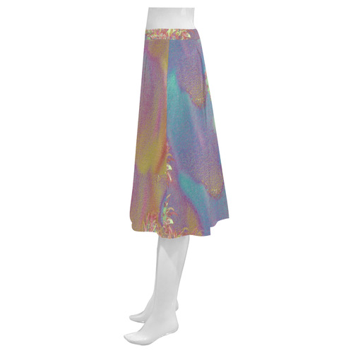 327 Mnemosyne Women's Crepe Skirt (Model D16)