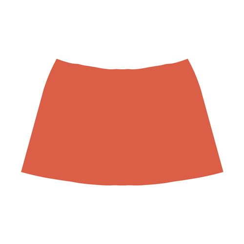 Tangerine Tango Mnemosyne Women's Crepe Skirt (Model D16)