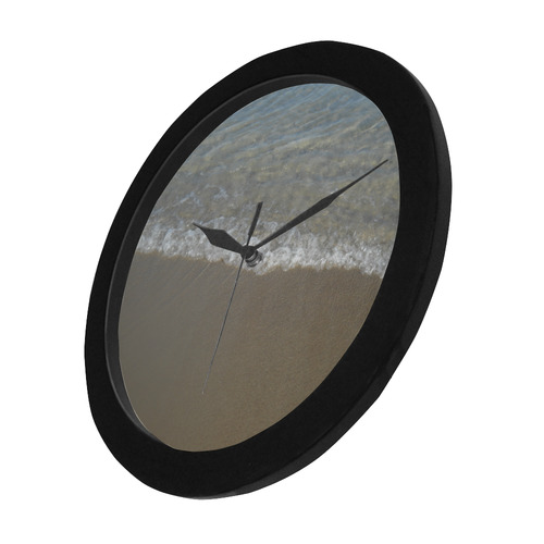 Beach Circular Plastic Wall clock