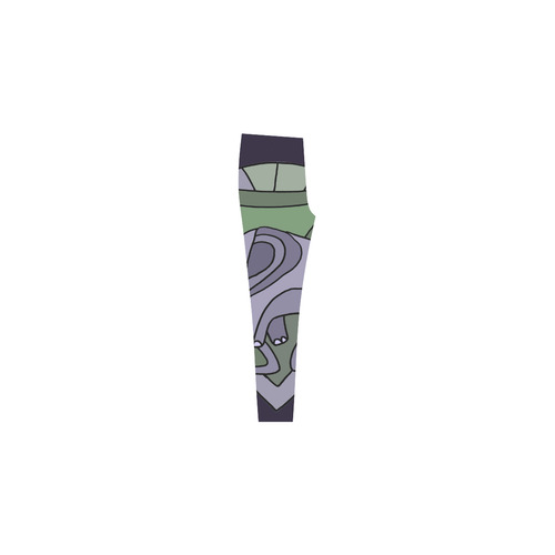 Cool Elephant Abstract Cassandra Women's Leggings (Model L01)