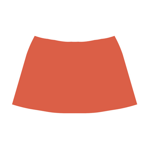 Tangerine Tango Mnemosyne Women's Crepe Skirt (Model D16)