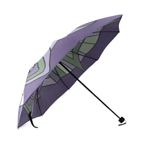 Cool Elephant Abstract Foldable Umbrella (Model U01)