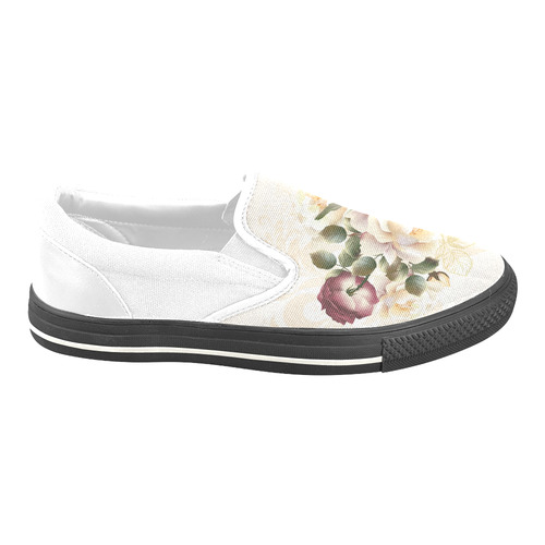 Luxury designers artistic Shoes. New arrival in our Shop : 2016 Collection. Women's Unusual Slip-on Canvas Shoes (Model 019)