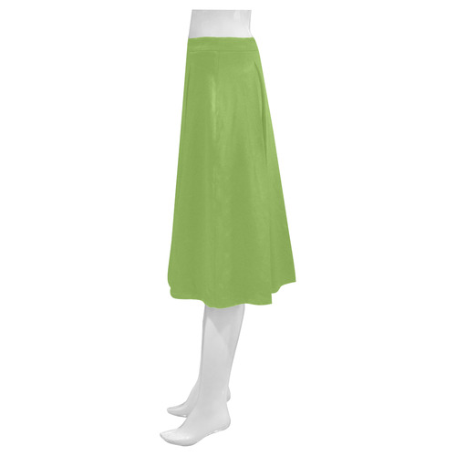 Greenery Mnemosyne Women's Crepe Skirt (Model D16)