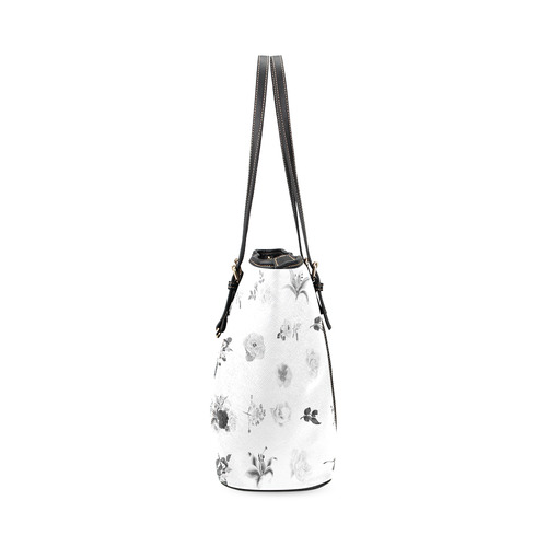 Black and white artistic Designers bag collection 2016 : NEW IN SHOP! Shop now Leather Tote Bag/Large (Model 1640)