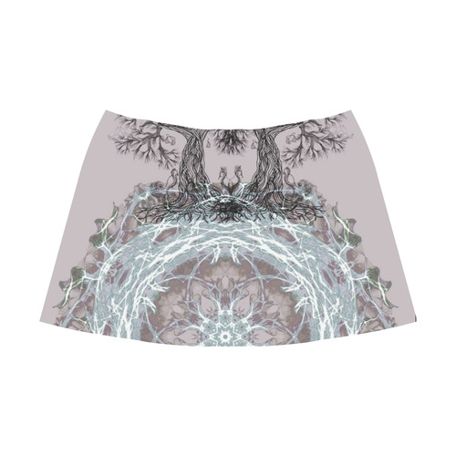439 Mnemosyne Women's Crepe Skirt (Model D16)