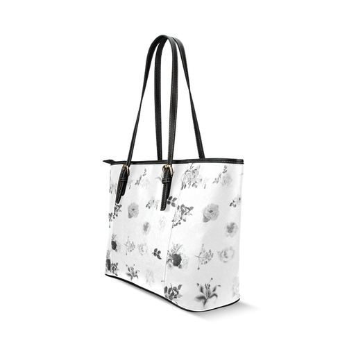 Black and white artistic Designers bag collection 2016 : NEW IN SHOP! Shop now Leather Tote Bag/Large (Model 1640)