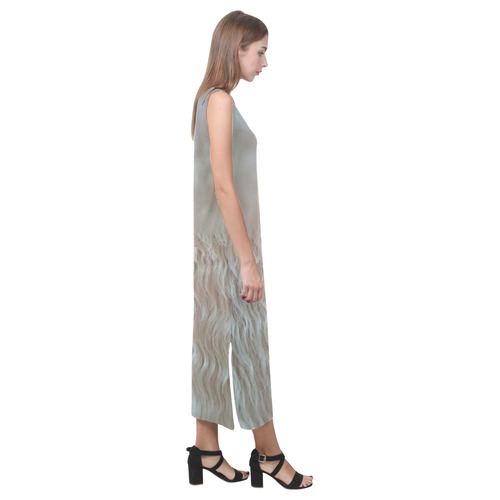 Charline-rex-fur-annabellerockz 4 Phaedra Sleeveless Open Fork Long Dress (Model D08)