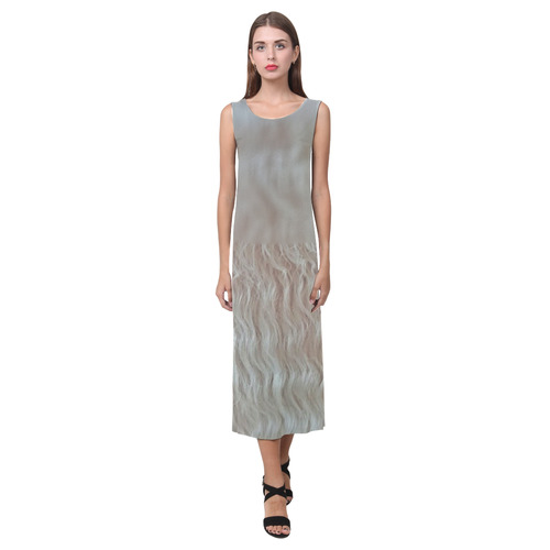 Charline-rex-fur-annabellerockz 4 Phaedra Sleeveless Open Fork Long Dress (Model D08)