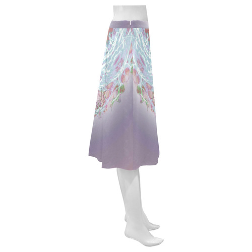 436 Mnemosyne Women's Crepe Skirt (Model D16)