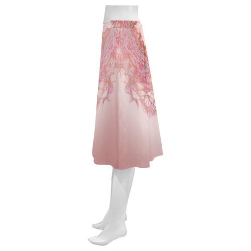 437 Mnemosyne Women's Crepe Skirt (Model D16)