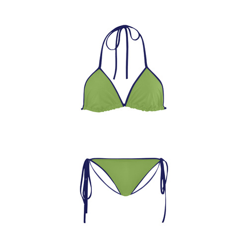 Greenery Custom Bikini Swimsuit