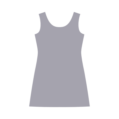 Lilac Gray Bateau A-Line Skirt (D21)