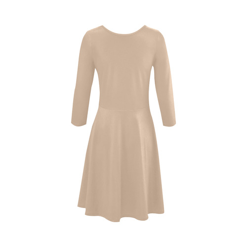 Hazelnut 3/4 Sleeve Sundress (D23)