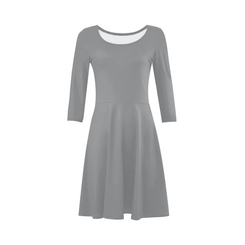 Sharkskin 3/4 Sleeve Sundress (D23)