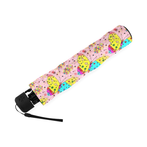 Butterfly Pop by Popart Lover Foldable Umbrella (Model U01)