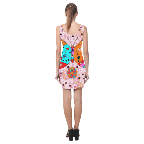 Butterfly Pop by Popart Lover Medea Vest Dress (Model D06)