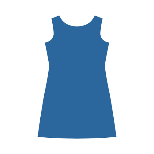 Lapis Blue Bateau A-Line Skirt (D21)