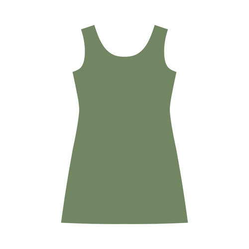 Kale Bateau A-Line Skirt (D21)
