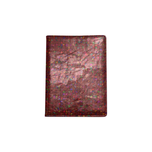 Antique Garnet Texture Custom NoteBook B5