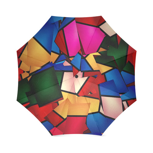 Lightning Pattern by Artdream Foldable Umbrella (Model U01)