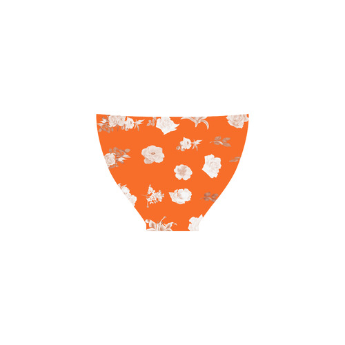 New arrival : Designers Bikini Collection in fresh Orange color. Special : hand-drawn ornamental Art Custom Bikini Swimsuit