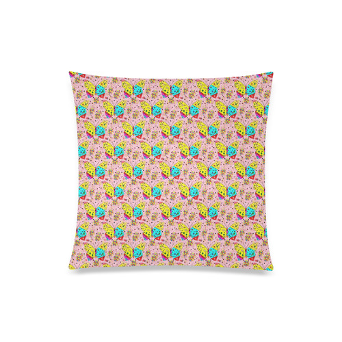 Butterfly Pop by Popart Lover Custom Zippered Pillow Case 20"x20"(Twin Sides)