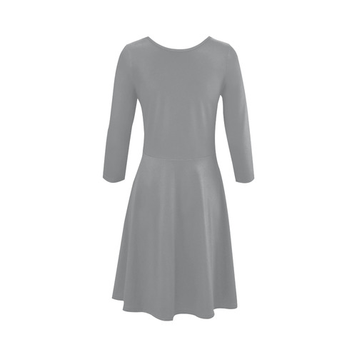 Sharkskin 3/4 Sleeve Sundress (D23)