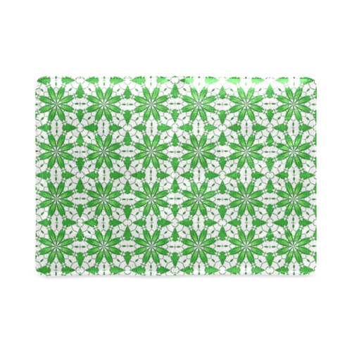 Green and White Floral Custom NoteBook A5