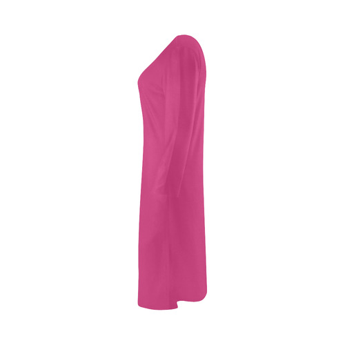 Pink Yarrow Bateau A-Line Skirt (D21)