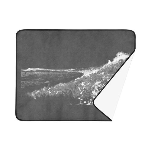 Beach Chalkboard Beach Mat 78"x 60"